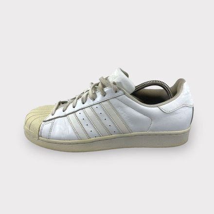 Tweedehands Adidas Superstar Foundation 'Triple White' - Maat 42 1