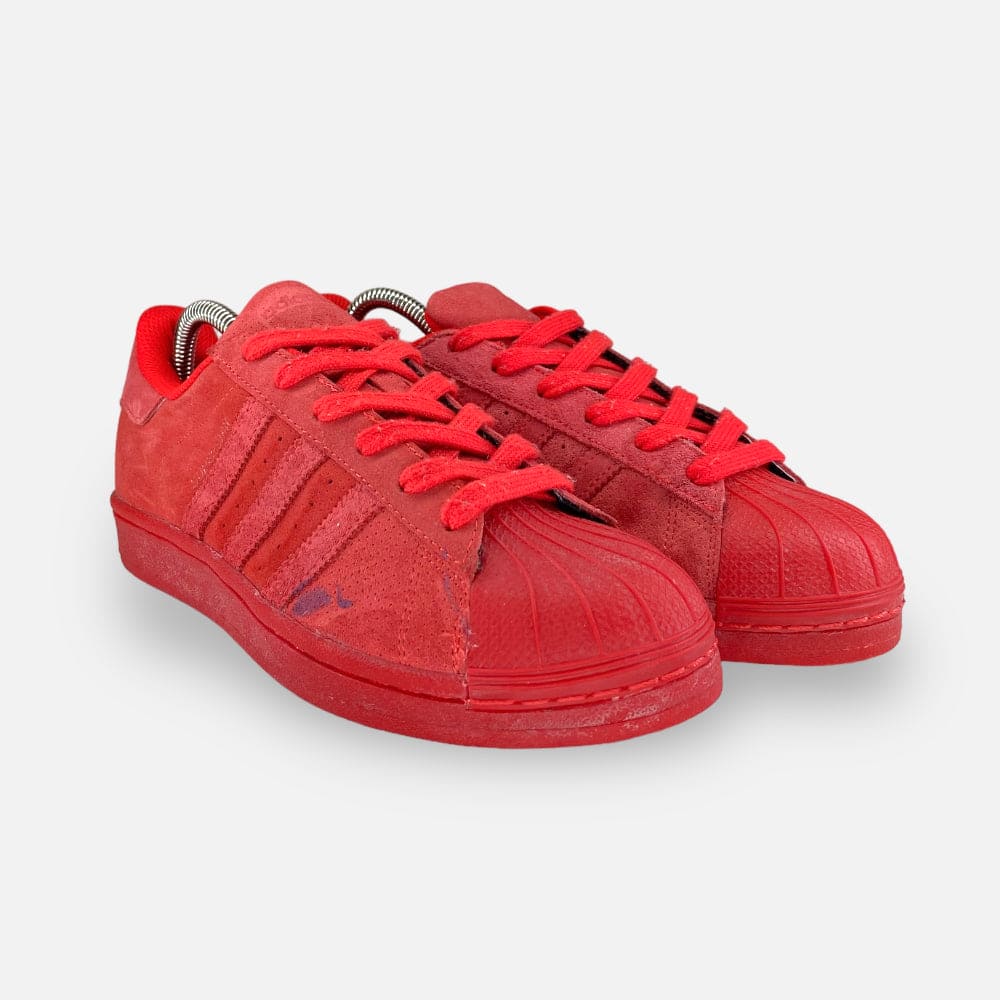 Adidas superstar cheap ii red