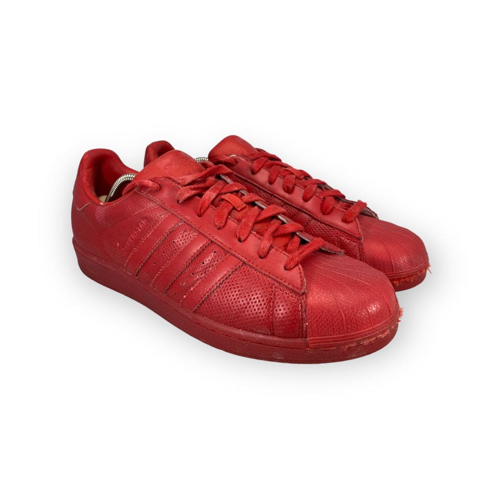 Adidas superstar sales adicolor red