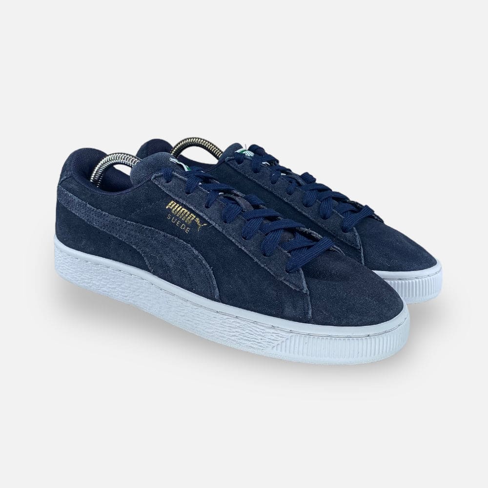 Puma suede clearance dark blue