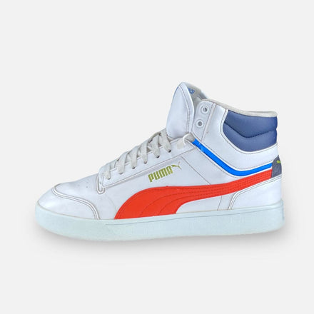Tweedehands Puma Shuffle Mid WHITE - Maat 29.95 1