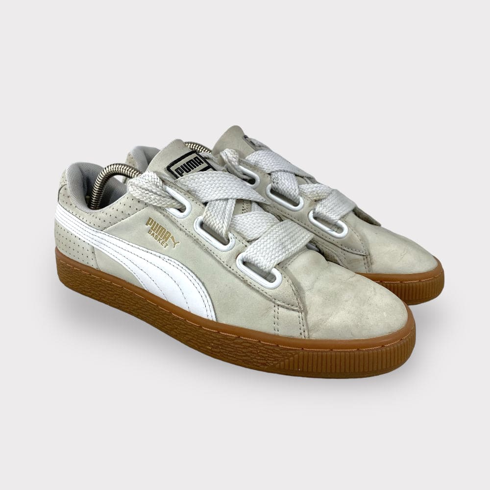 Grey best sale puma basket