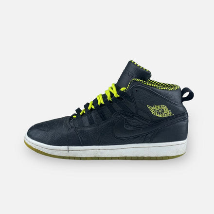 Tweedehands Air Jordan I 1 Retro 94 Black/Venom Green-Black - Maat 45 1