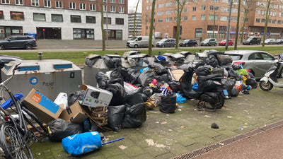 Hoe Rotterdam geconfronteerd wordt door de afvalstaking