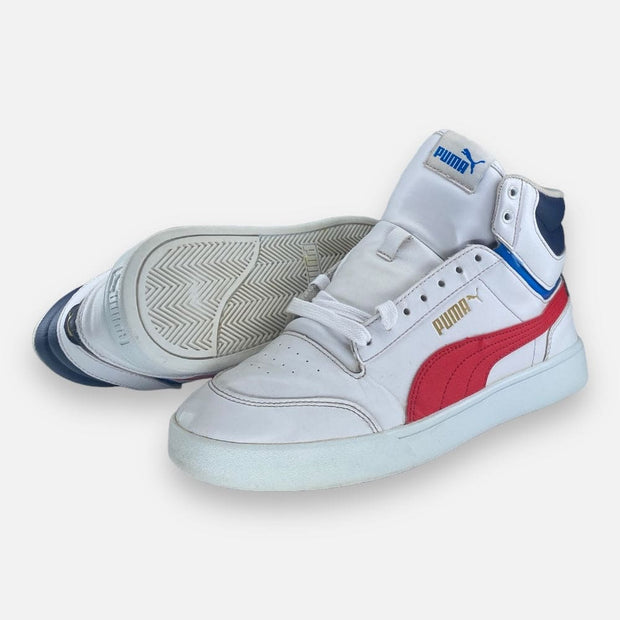 Tweedehands Puma Shuffle Mid WHITE - Maat 39 2