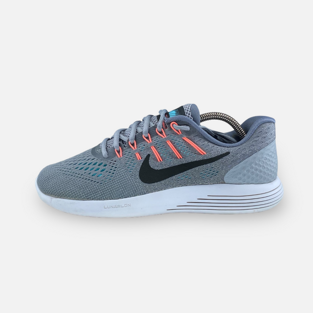 Nike Lunarglide 8 Wolf Grey Citrus - Maat 40.5