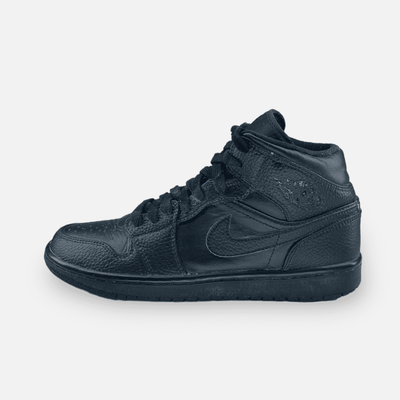 Air Jordan 1 Mid Triple Black Maat 40 WEAR