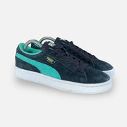 Puma Women’s Classic Suede Black Mint Green Casual Running Shoes - Maat 38