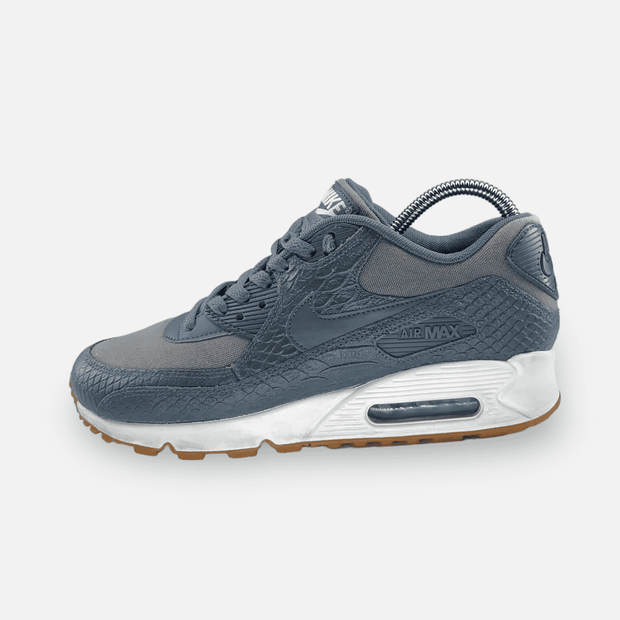 Nike Air Max 90 Wmns Premium Dark Grey & White - Maat 40