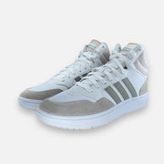 Adidas Hoops 3.0 Mid 'White Metal Grey' - Maat 45.5