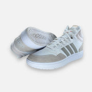 Adidas Hoops 3.0 Mid 'White Metal Grey' - Maat 45.5