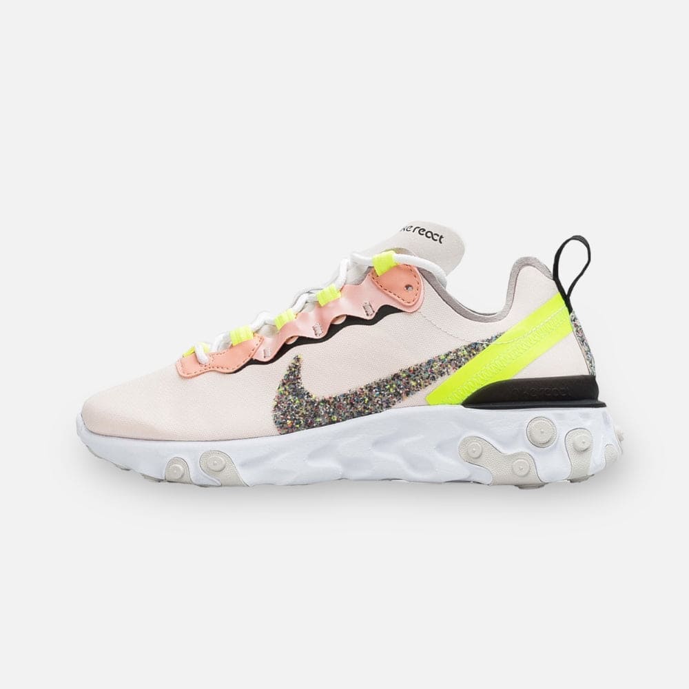 Nike react element 55 pink and blue Clearance
