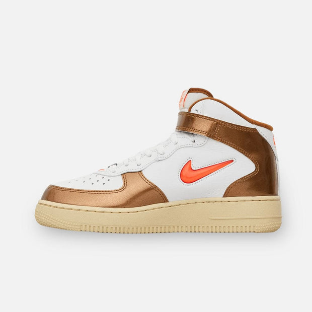 Brown air force 1 shoes top