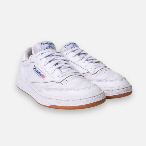 Tweedehands Reebok Club C 85 White Royal Gum - Maat 39 1