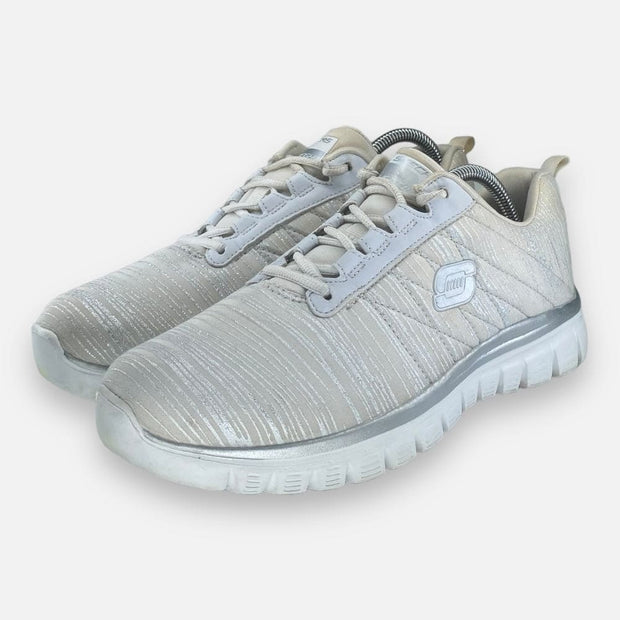 Tweedehands skechers white - Maat 40 2