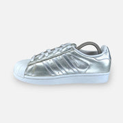Tweedehands Adidas Superstar Silver - Maat 38 1