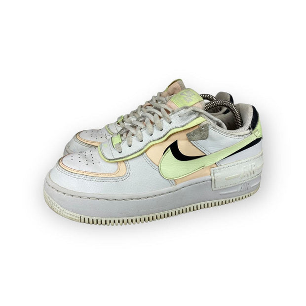 Nike Air Force 1 Low Shadow Summit White Barely Volt Crimson Tint