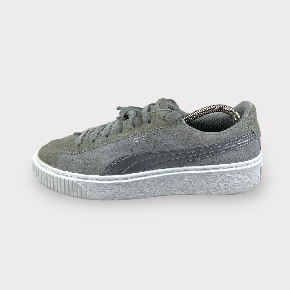 Puma suede platform safari sales grey