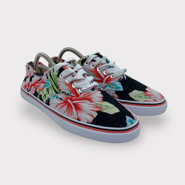 Tweedehands Fila Low flower canvas - Maat 39 3