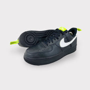 Tweedehands Nike Air Force 1 Low WT 'Reflective Swoosh' - Black - Maat 44 4