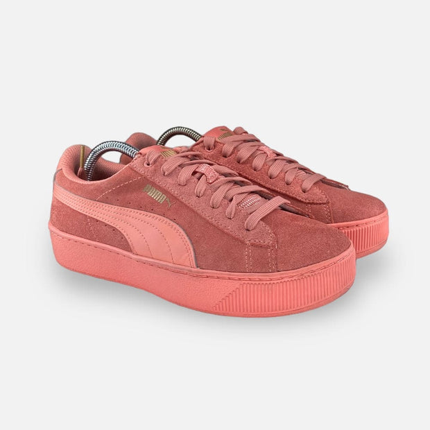 Tweedehands PUMA Vikky Platform MO Pink - Maat 40 3