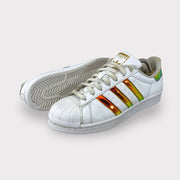 Tweedehands adidas Superstar "Gold Iridescent" - Maat 40 4