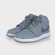 Tweedehands Jordan 1 Retro Mid Wolf Grey Cool Grey (GS) - Maat 40 2