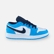 Tweedehands Jordan 1 Low UNC (2021) (GS) - Maat 37.5 5