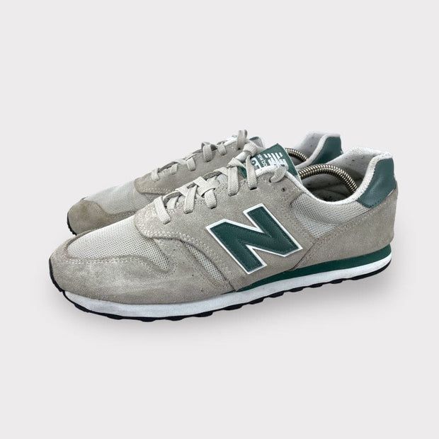 Tweedehands New Balance 373 Grey/ Green - Maat 44.5 3