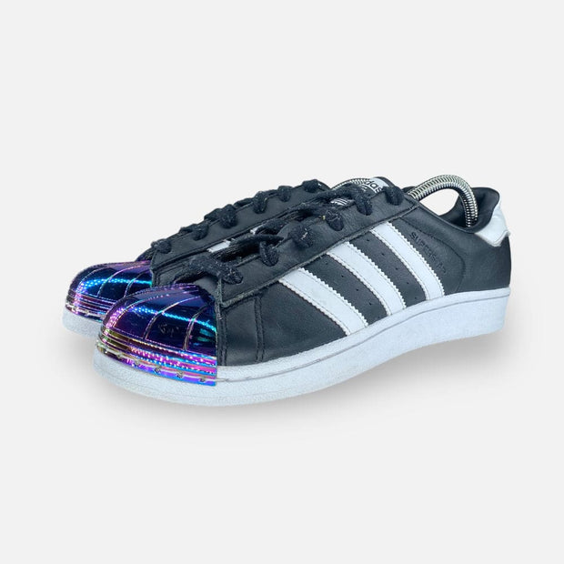 Adidas superstar 80s store metal toe blauw