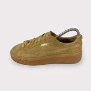 Tweedehands Puma Womens WMNS Suede Platform SD 'Oatmeal' Oatmeal - Maat 37.5 1