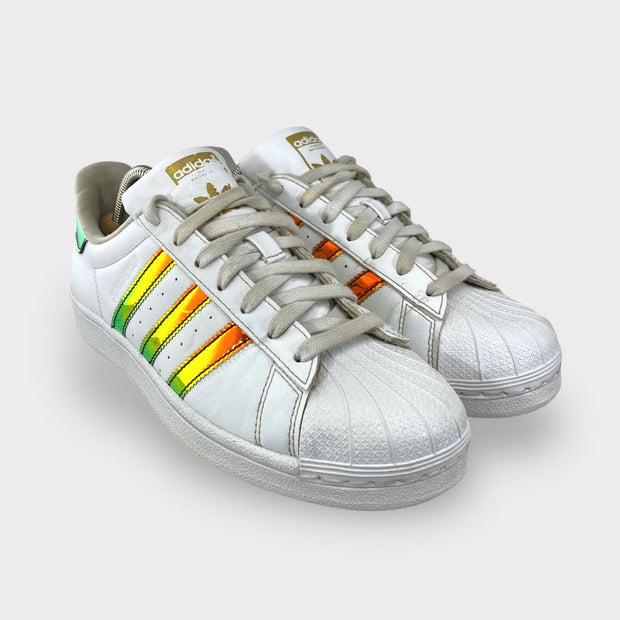 Tweedehands adidas Superstar "Gold Iridescent" - Maat 40 2