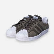 Tweedehands Adidas Superstar Khaki - Maat 38 4