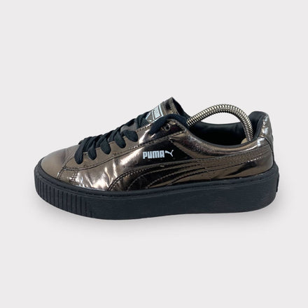 Tweedehands Puma Basket Platform Metallic - Maat 39 1