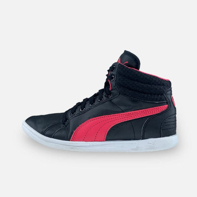 Tweedehands Puma Sneaker ''Black Pink'' - Maat 35.5 1