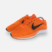 Tweedehands Nike Flyknit Racer Orange - Maat 37 3