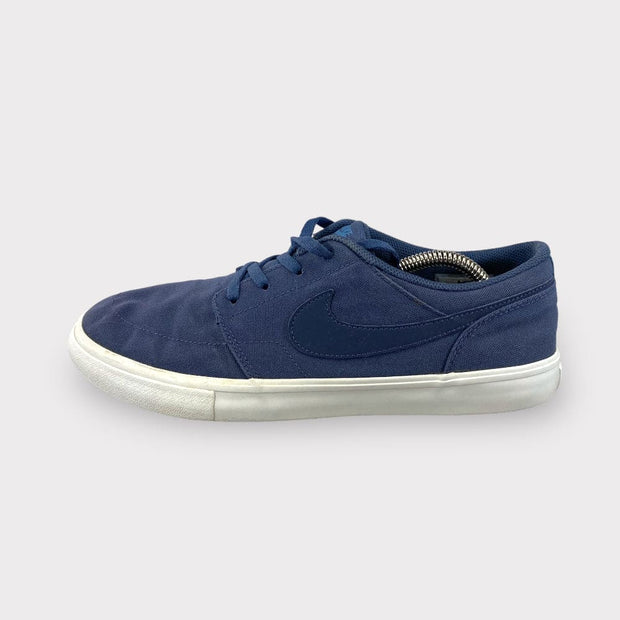 Tweedehands Nike Sb Portmore II Solar Cnvs Thunder Blue Thunder Blue - Maat 42 1