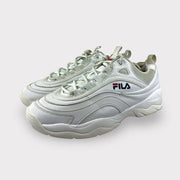 Tweedehands Fila Ray Low WMNS White / White - Maat 41 2
