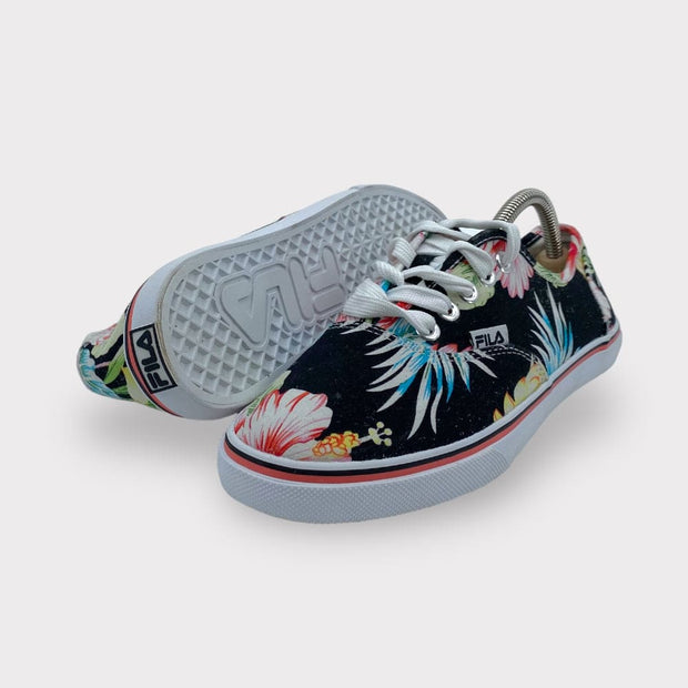 Tweedehands Fila Low flower canvas - Maat 39 4