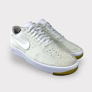 Tweedehands Nike Af1 Ultra Flyknit Low White/White-Ice - Maat 44 2