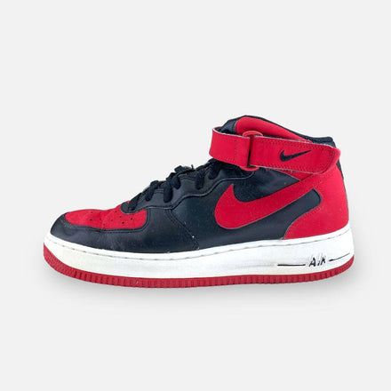 Tweedehands Nike Air Force 1 Mid Bred - Maat 43 1