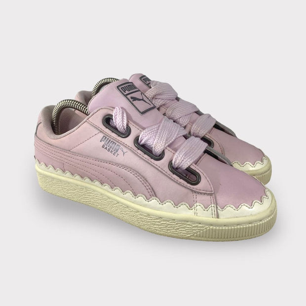 Tweedehands Puma Basket Heart Scallop - Maat 37 2