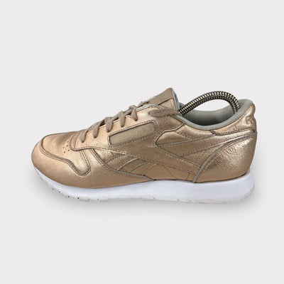 Tweedehands Reebok Classic Leather Melted Metals (Pearl Metallic / Peach / White) - Maat 40 1