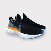 Tweedehands Nike React Infinity Run FK 'Black/Blue' - Maat 45.5 2