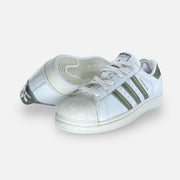 Tweedehands adidas Superstar womens - White Gold - Maat 38.5 4