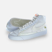 Tweedehands Nike Blazer Mid 'White/Gold' - Maat 38 4