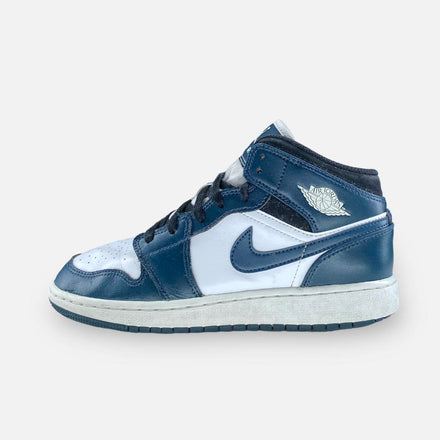 Tweedehands Air Jordan 1 Mid GS 'Dark Teal' - Maat 37.5 1