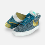 Tweedehands NIKE BLAZER LEOPARD Bleu - Maat 39 4