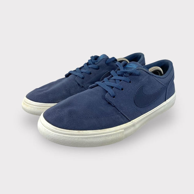 Tweedehands Nike Sb Portmore II Solar Cnvs Thunder Blue Thunder Blue - Maat 42 2