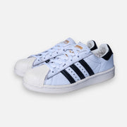 Tweedehands adidas Superstar White/Black/Gold Metallic - Maat 37.5 3